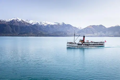TSS Earnslaw Steamship Cruise on Lake Whakatipu Queenstown