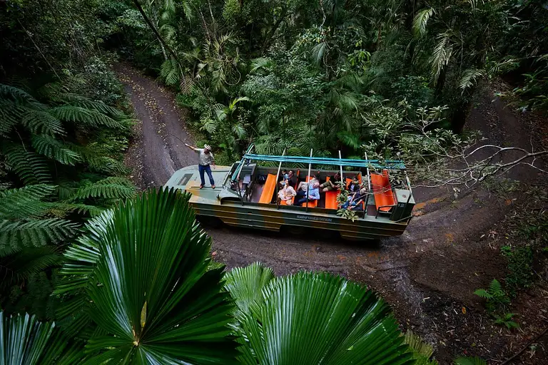 Explore Kuranda Rainforest on a WWII Army Duck